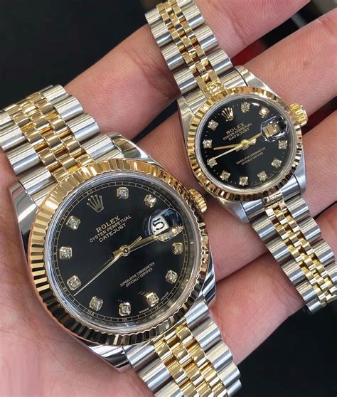 his her watches rolex|his and hers rolex platinum.